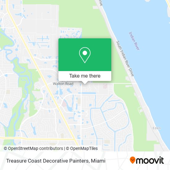 Treasure Coast Decorative Painters map