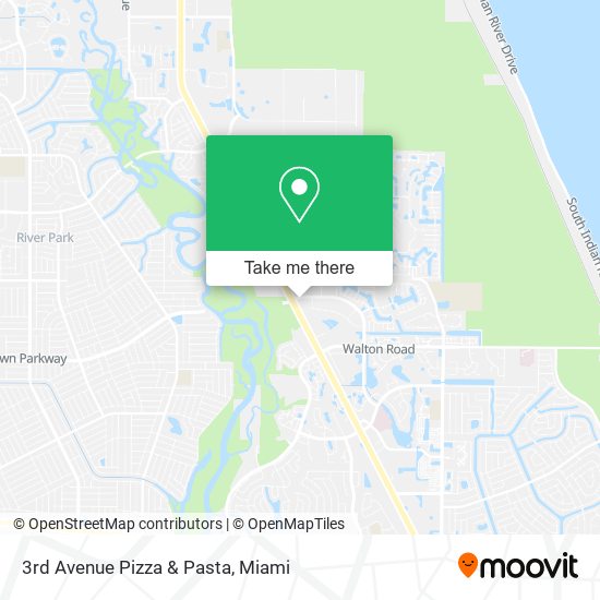 3rd Avenue Pizza & Pasta map