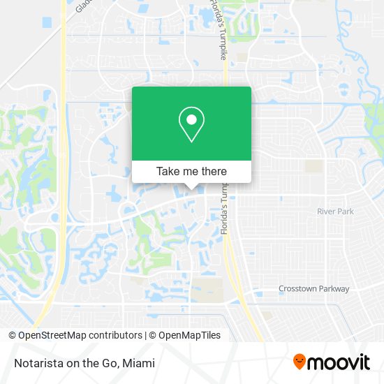 Notarista on the Go map