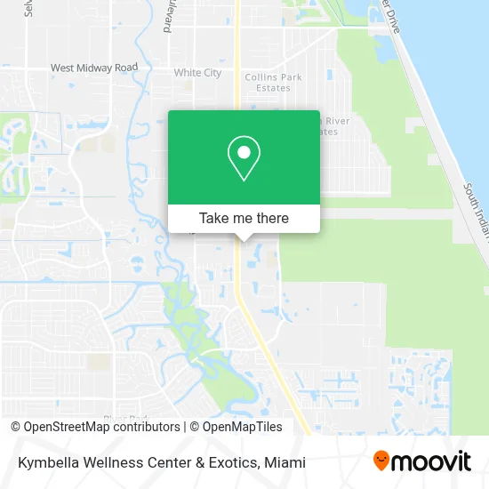 Kymbella Wellness Center & Exotics map