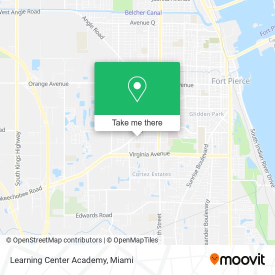 Learning Center Academy map