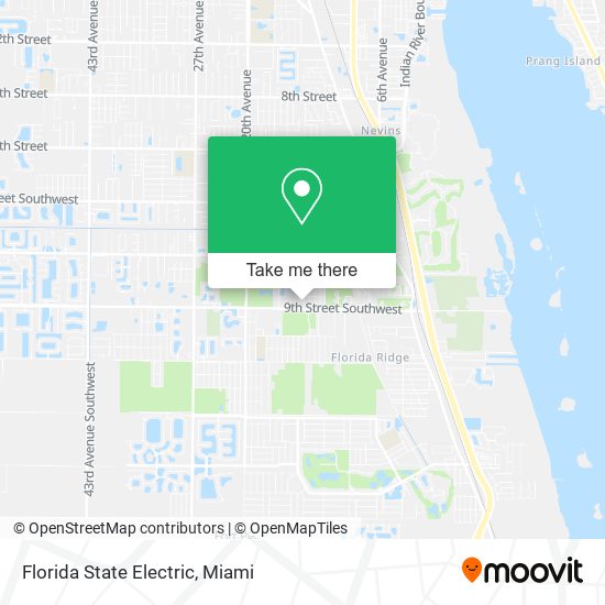 Florida State Electric map