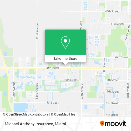 Michael Anthony Insurance map