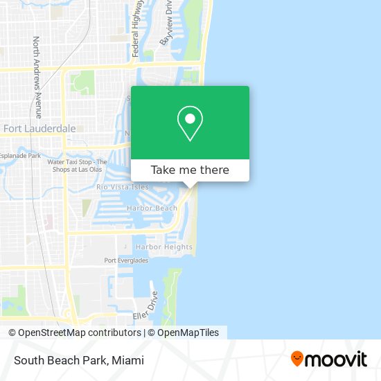 Mapa de South Beach Park