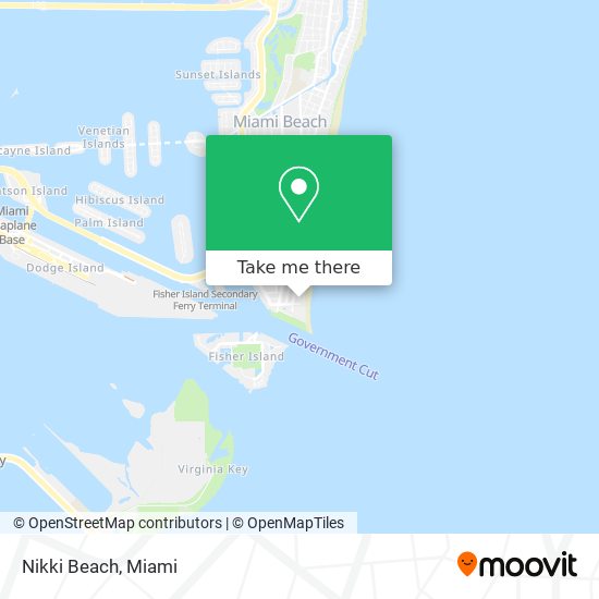 Nikki Beach map