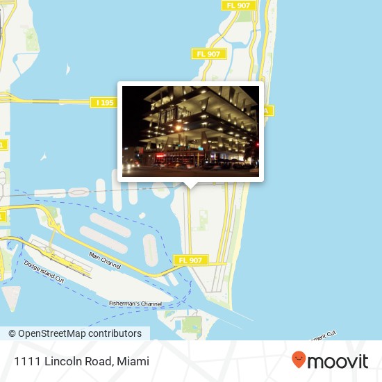 1111 Lincoln Road map