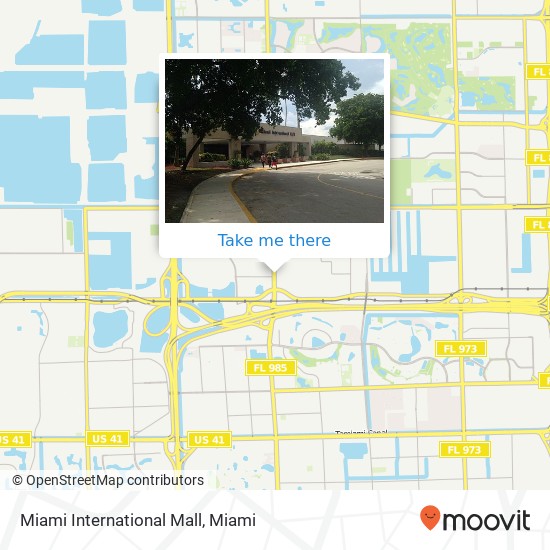 Miami International Mall map