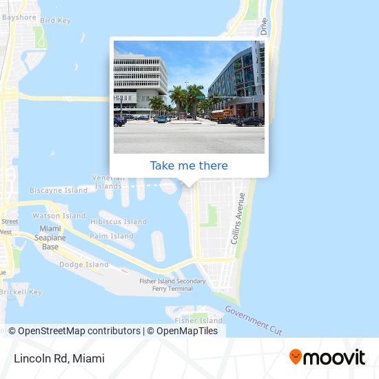 Lincoln Rd map
