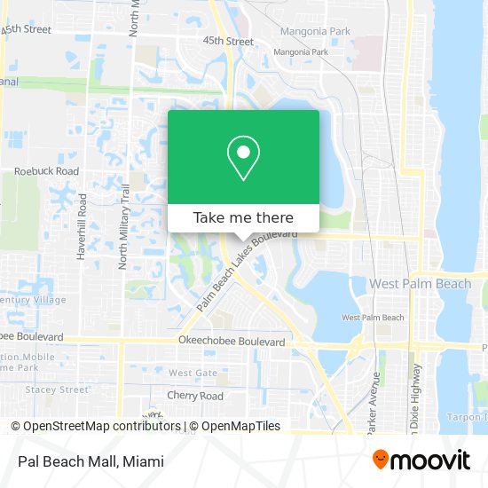 Pal Beach Mall map