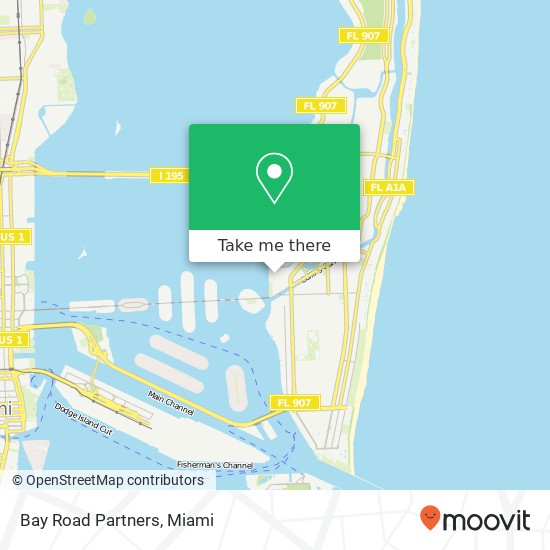 Bay Road Partners map