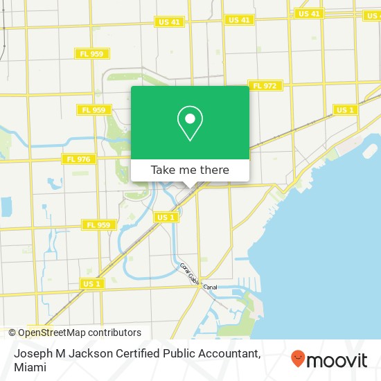 Mapa de Joseph M Jackson Certified Public Accountant