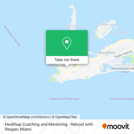 Healthup Coaching and Mentoring - Reboot with Reygan map