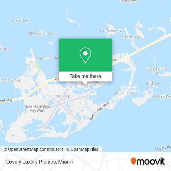 Mapa de Lovely Luxury Picnics