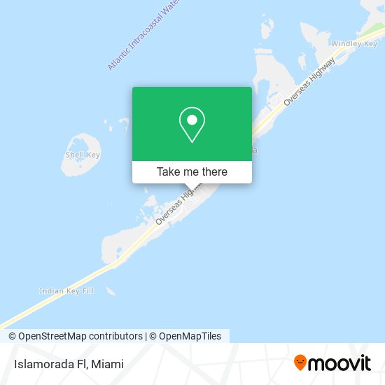 Islamorada Fl map