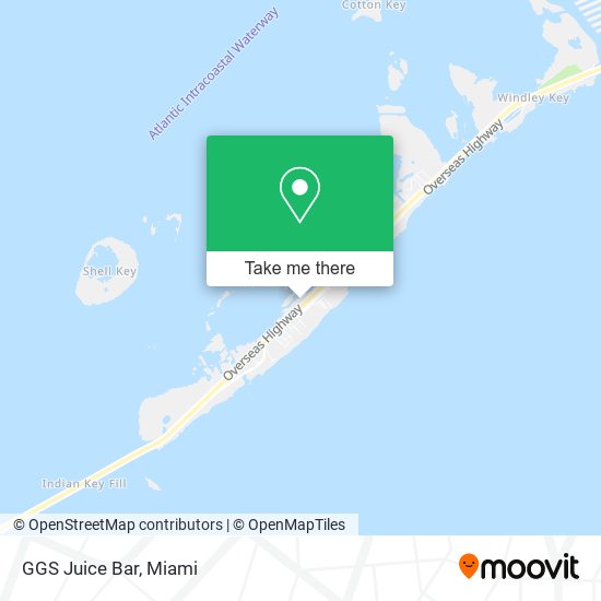 Mapa de GGS Juice Bar