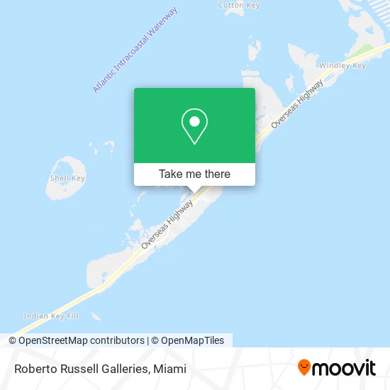 Roberto Russell Galleries map