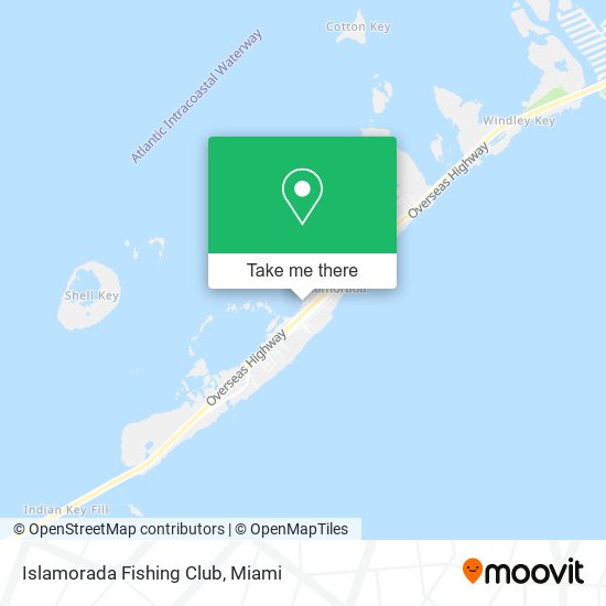 Islamorada Fishing Club map