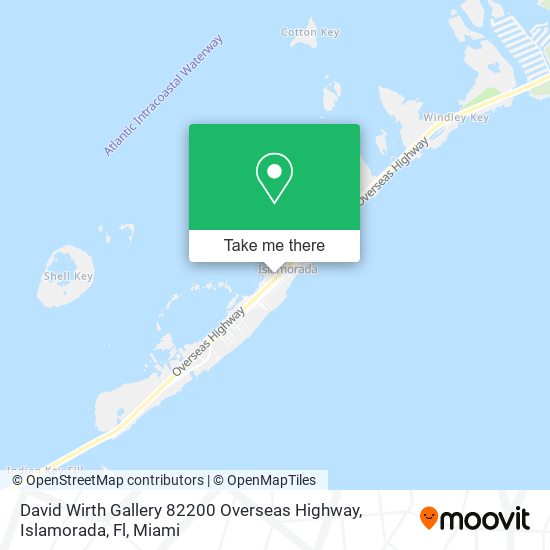 David Wirth Gallery 82200 Overseas Highway, Islamorada, Fl map