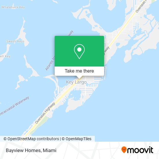 Bayview Homes map