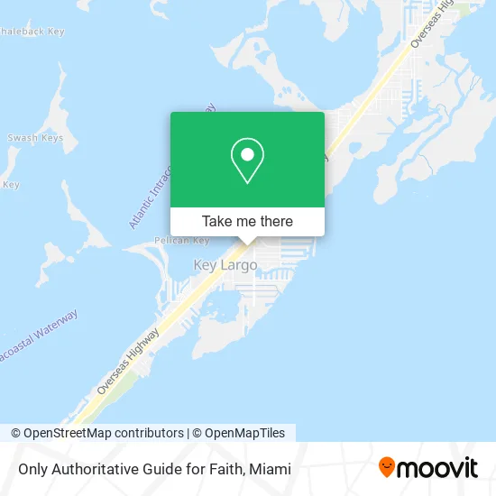 Only Authoritative Guide for Faith map