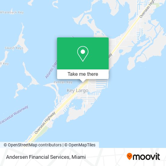 Andersen Financial Services map