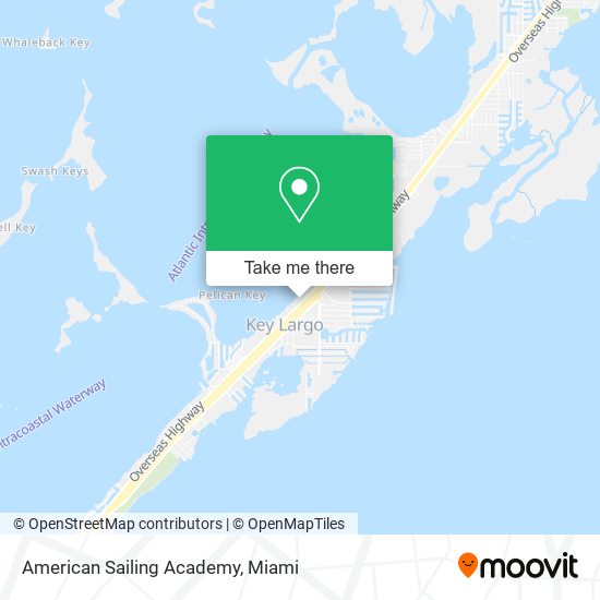Mapa de American Sailing Academy