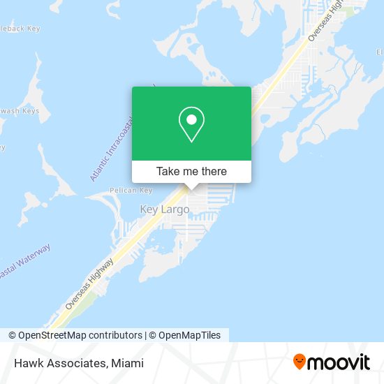 Hawk Associates map