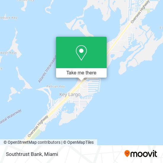 Mapa de Southtrust Bank