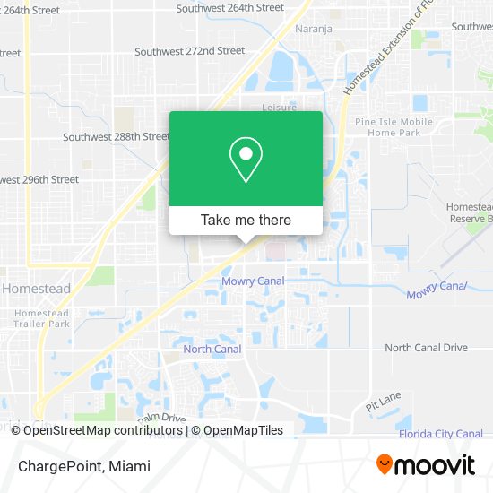 ChargePoint map