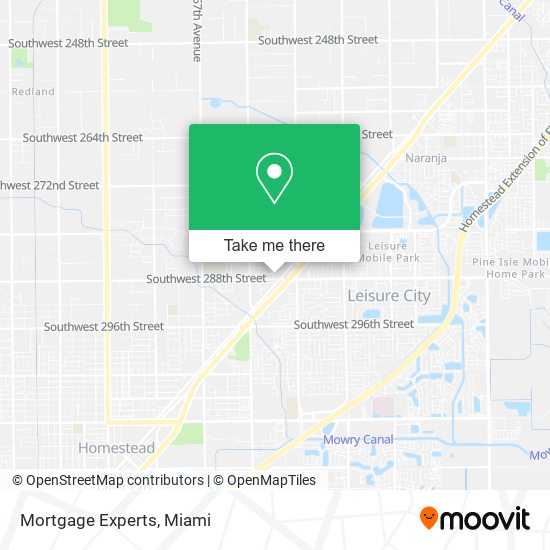 Mortgage Experts map