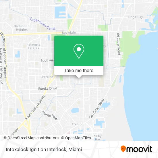 Intoxalock Ignition Interlock map