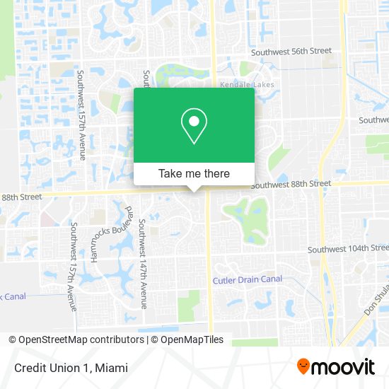 Credit Union 1 map