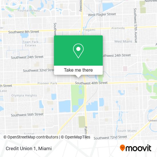 Credit Union 1 map