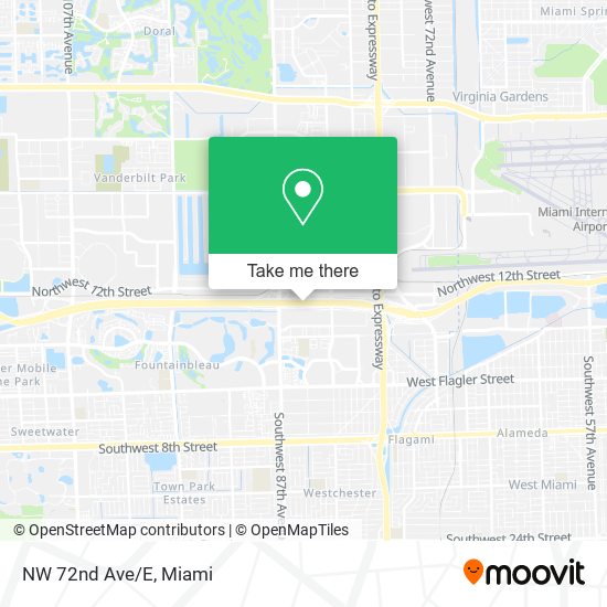 Mapa de NW 72nd Ave/E