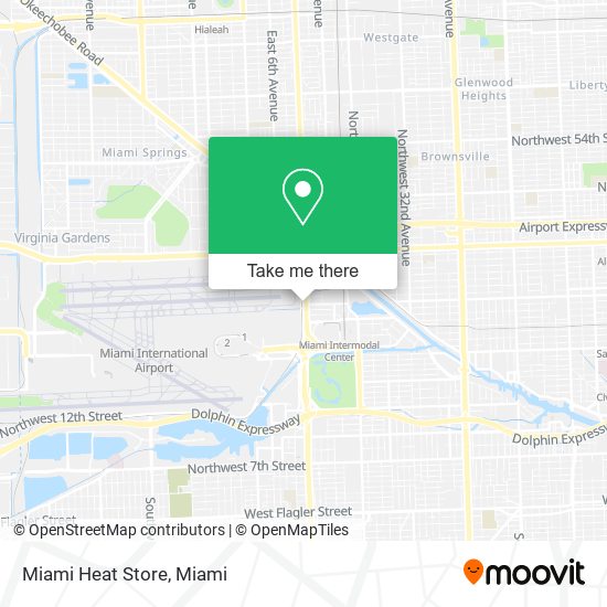 Miami Heat Store map