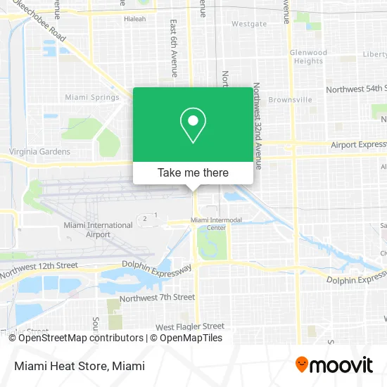 Miami Heat Store map