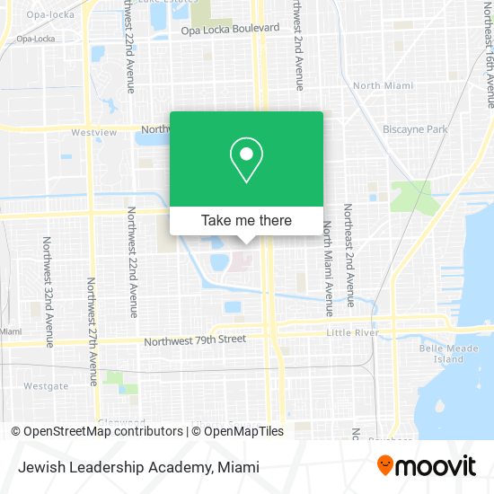Jewish Leadership Academy map