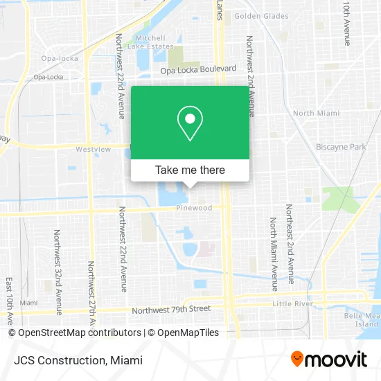 JCS Construction map