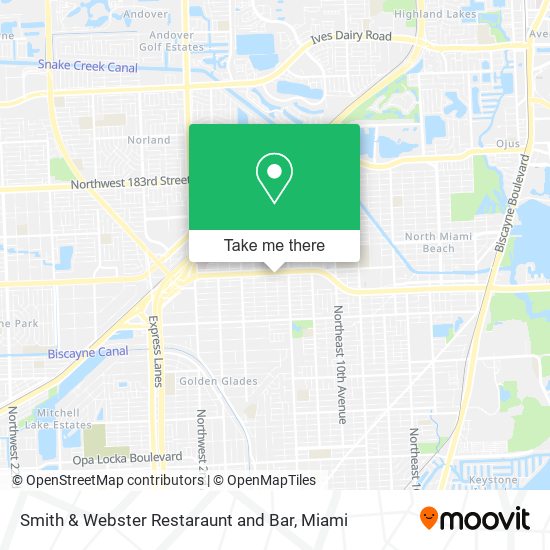 Mapa de Smith & Webster Restaraunt and Bar
