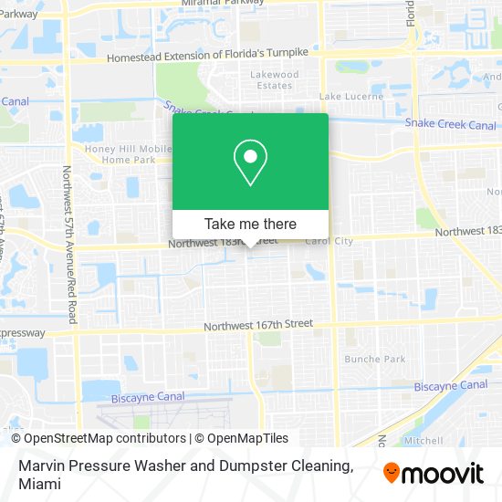 Marvin Pressure Washer and Dumpster Cleaning map