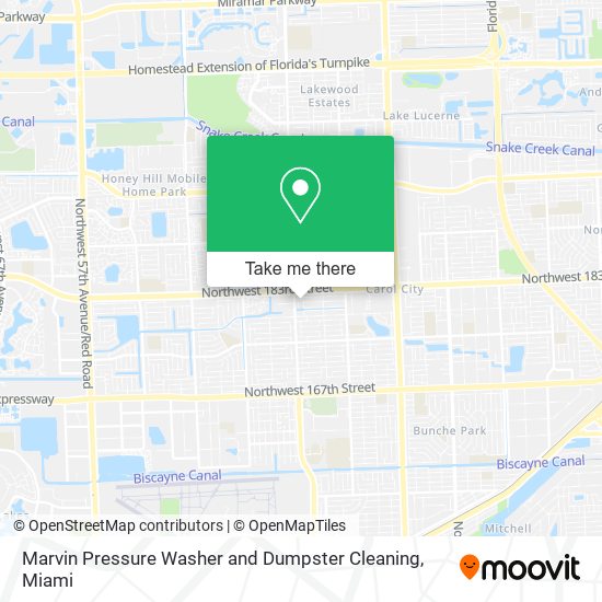 Marvin Pressure Washer and Dumpster Cleaning map