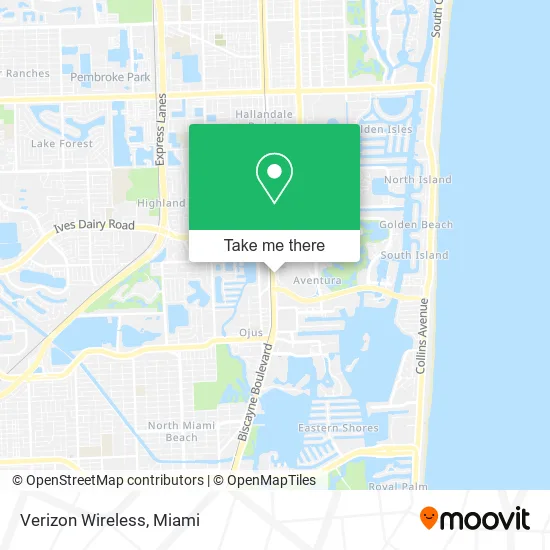 Verizon Wireless map