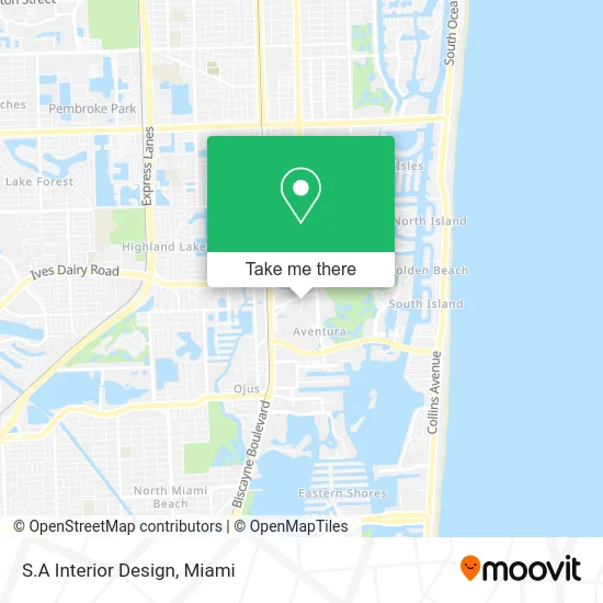 S.A Interior Design map