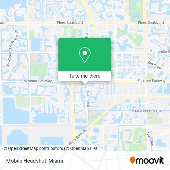 Mobile Headshot map