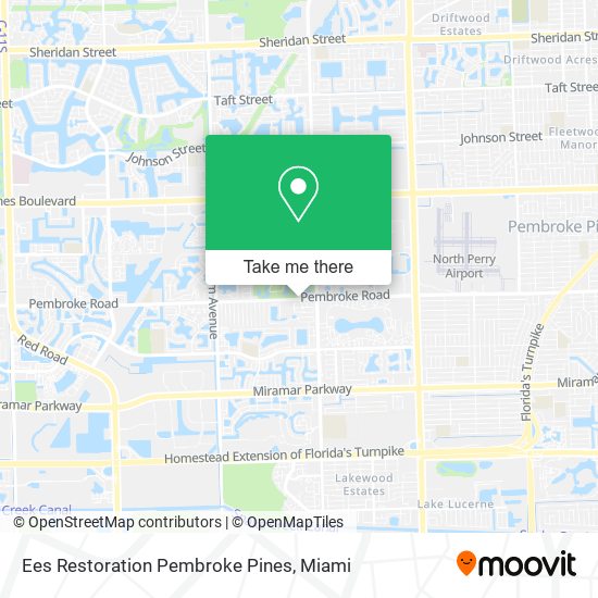 Ees Restoration Pembroke Pines map