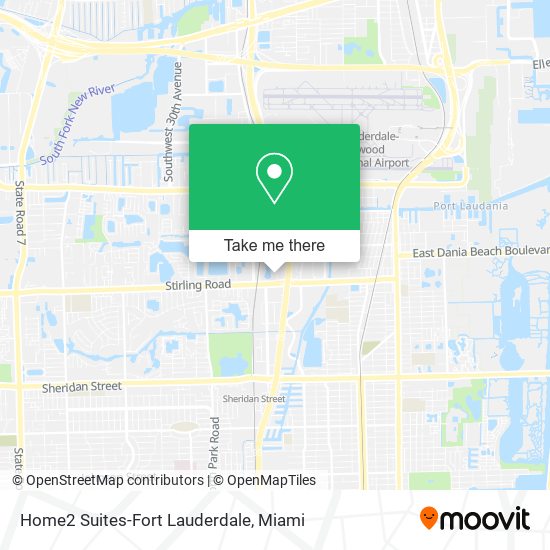 Home2 Suites-Fort Lauderdale map