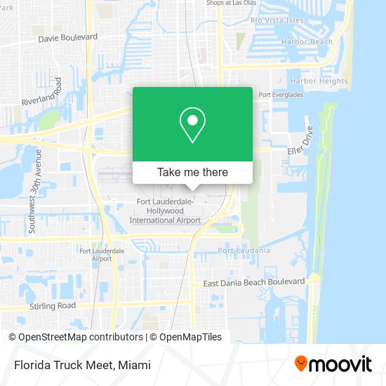 Florida Truck Meet map