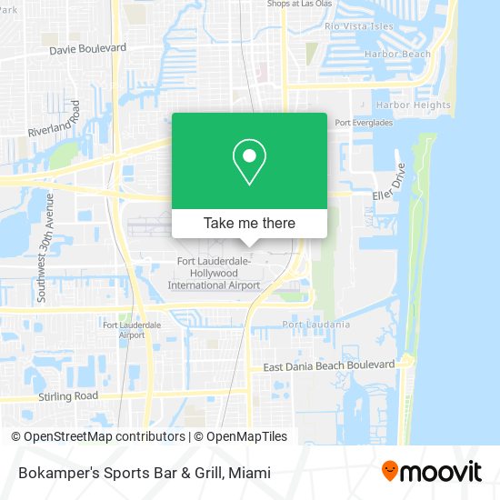 Bokamper's Sports Bar & Grill map