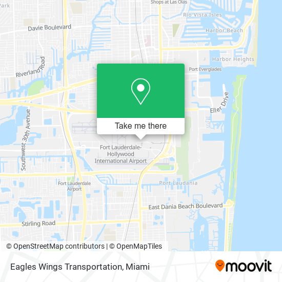 Eagles Wings Transportation map