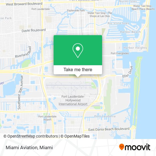 Mapa de Miami Aviation